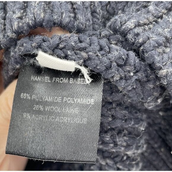 Hansel From Basel Anthropologie Chunky Knit Sweater Size 1 Wood Blnd Color Block - Picture 5 of 10